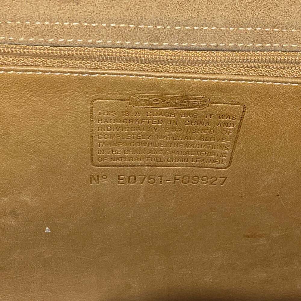 Custom Vintage Coach Willis Bag Brown with Custom Dye, Paint, Strap, Hardware - Picture 2 of 8